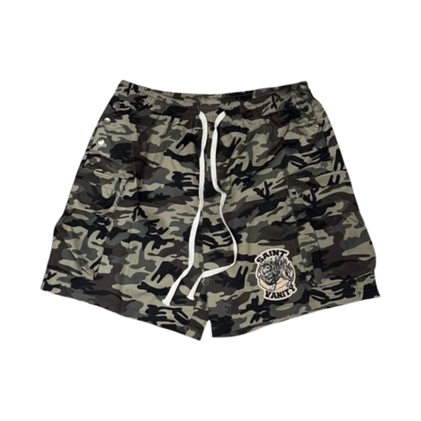 SAINT VANITY SHORT 'SUMMER CAMO NYLON'