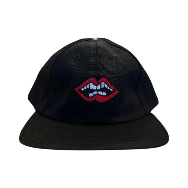CHROME HEARTS STRAPBACK HAT 'MATTY BOY CHOMPER LEATHER'