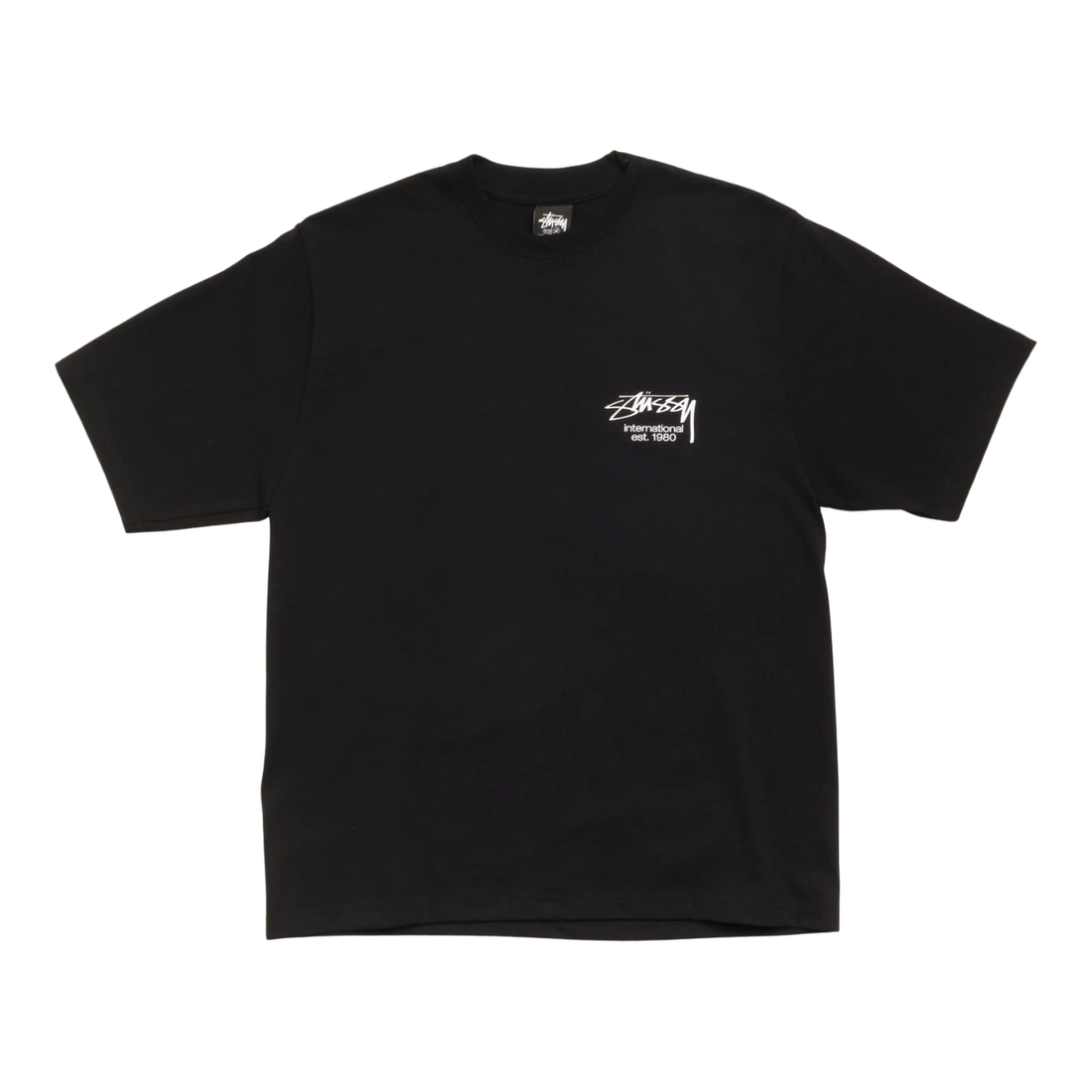 STUSSY TEE 'DICE CLOCK BLACK'