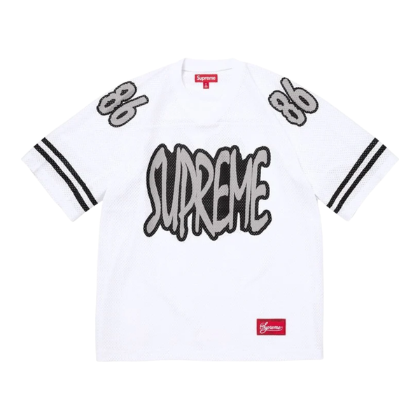 SUPREME JERSEY 'REFLECTIVE FOOTBALL WHITE'