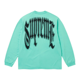 SUPREME LONGSLEEVE 'INTARSIA TEAL'