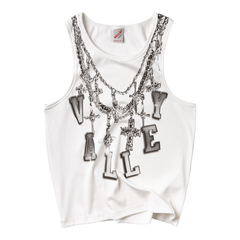 VALE FOREVER TANK 'CHAIN 2 PACK WHITE'