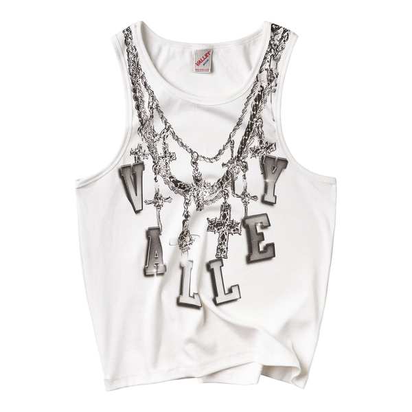 VALE FOREVER TANK 'CHAIN 2 PACK WHITE'
