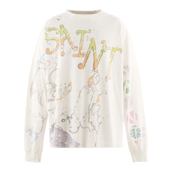 SAINT MICHAEL LONGSLEEVE 'COCO WHITE'
