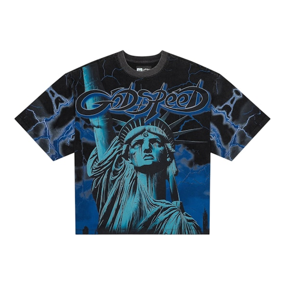 GODSPEED TEE 'VOLTAGE BLUE'