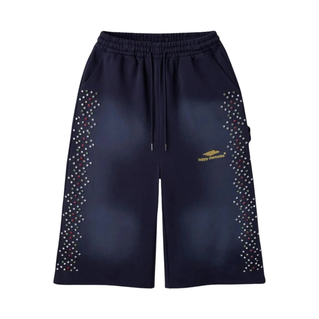 HMDDLA SHORT 'CRYSTAL 3/4 BLACK'