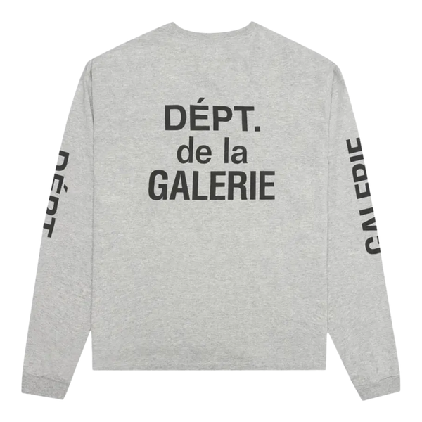 GALLERY DEPT TEE 'FRENCH COLLECTOR L.D HEATHER GREY'