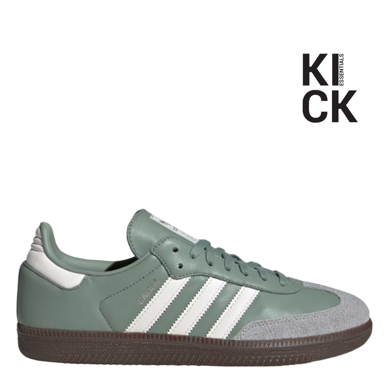 ADIDAS SAMBA 'SILVER GREEN CHALK WHITE'