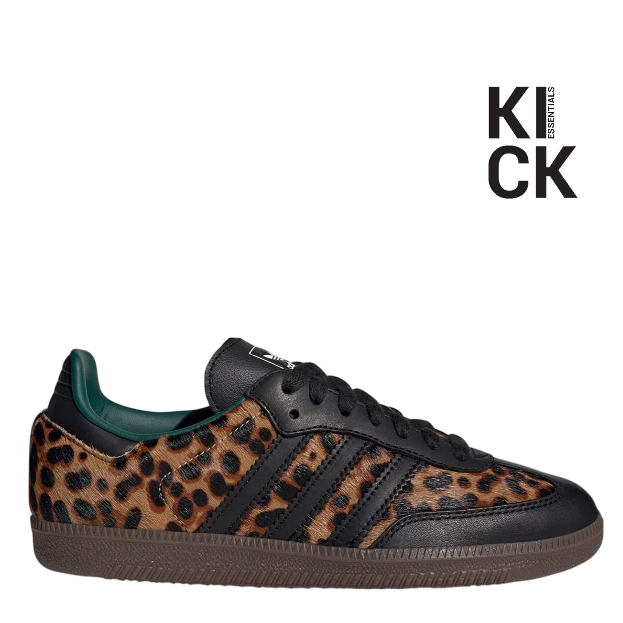ADIDAS SAMBA (W) 'BLACK GREEN LEOPARD'