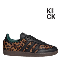 ADIDAS SAMBA (W) 'BLACK GREEN LEOPARD'