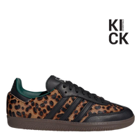 ADIDAS SAMBA (W) 'BLACK GREEN LEOPARD'