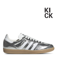 ADIDAS SAMBA (W) 'SILVER METALLIC CRACKED LEATHER'
