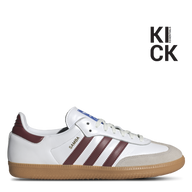 ADIDAS SAMBA 'WHITE BURGUNDY GUM'