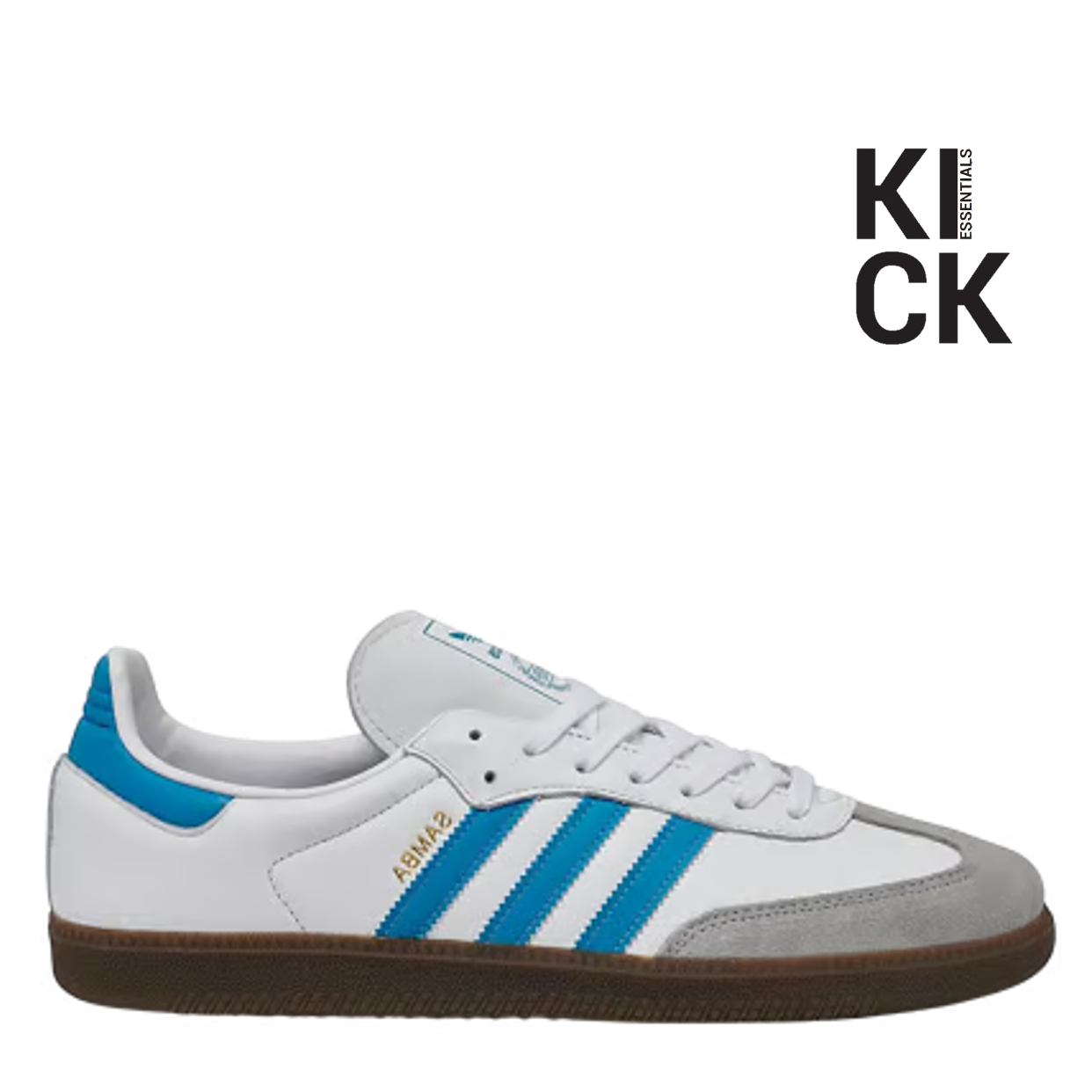 ADIDAS SAMBA 'WHITE SHOCK CYAN'