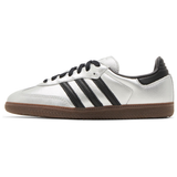 ADIDAS SAMBA (W) 'SILVER METALLIC BLACK GUM'