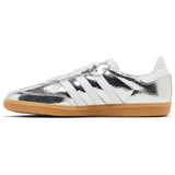 ADIDAS SAMBA (W) 'SILVER METALLIC CRACKED LEATHER'