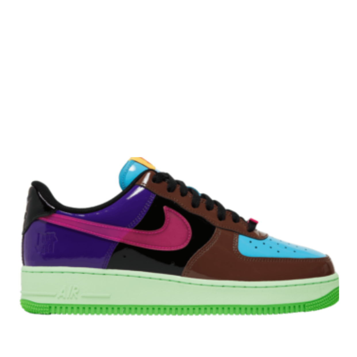 NIKE AIR FORCE 1 LOW 'UNDEFEATED MULTI PATENT PINK PRIME'