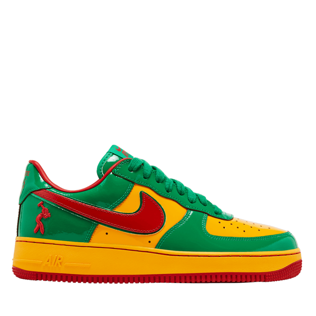 NIKE AIR FORCE 1 LOW 'LIL YACHTY CONCRETE BOYS LUCKY GREEN'