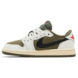 AIR JORDAN 1 LOW (PS) 'TRAVIS SCOTT MEDIUM OLIVE'