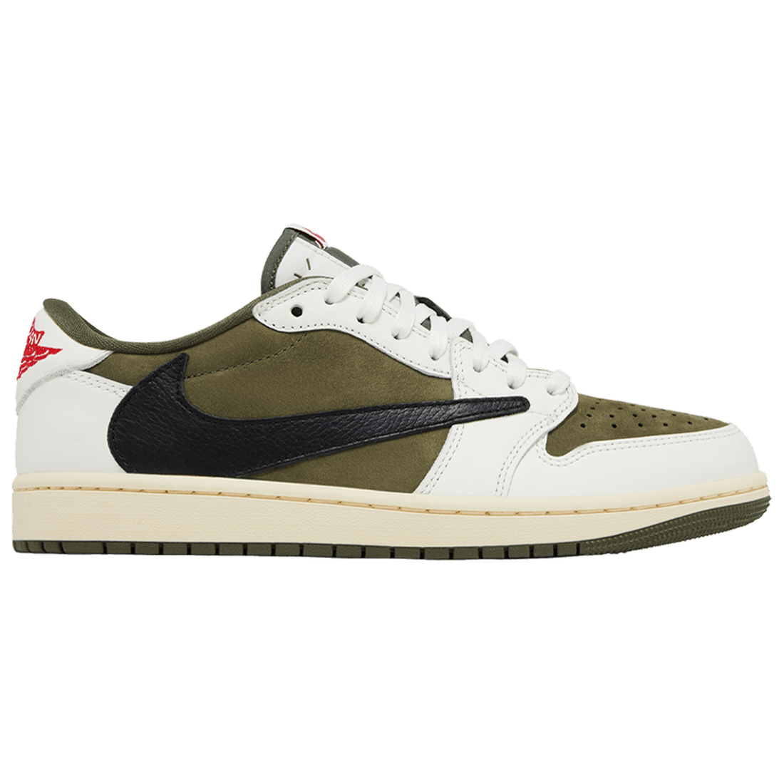 AIR JORDAN 1 LOW 'TRAVIS SCOTT MEDIUM OLIVE'