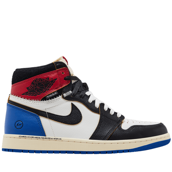 AIR JORDAN 1 RETRO HIGH OG 'FRAGMENT X UNION LA VARSITY RED SPORT ROYAL'