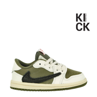 AIR JORDAN 1 LOW (TD) 'TRAVIS SCOTT MEDIUM OLIVE'