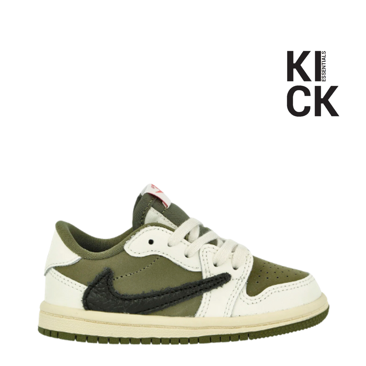 AIR JORDAN 1 LOW (TD) 'TRAVIS SCOTT MEDIUM OLIVE'