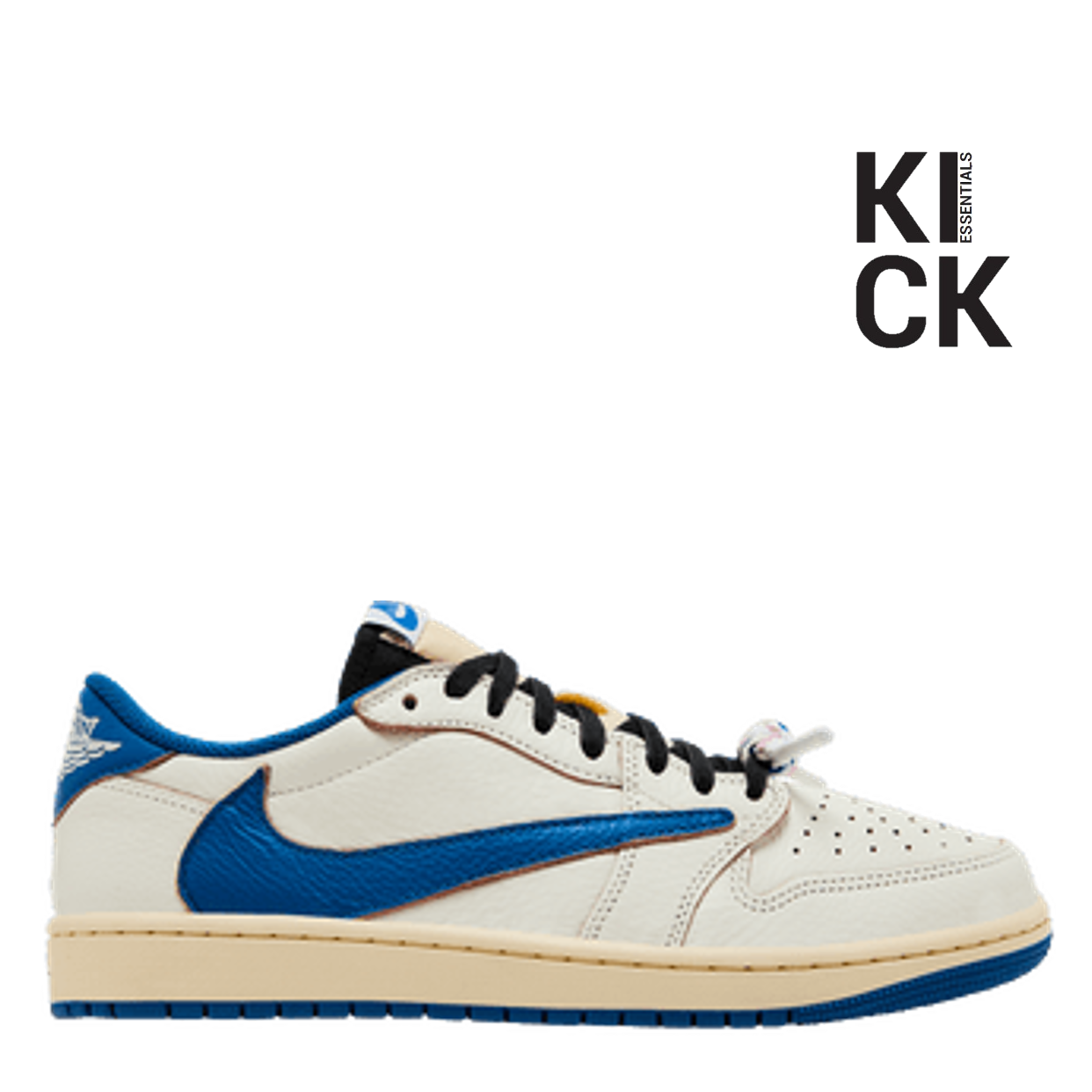AIR JORDAN 1 LOW 'TRAVIS SCOTT FRAGMENT MILITARY BLUE'