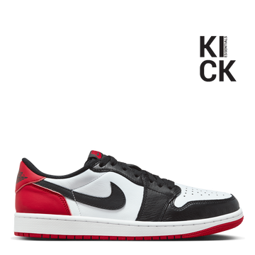 AIR JORDAN 1 LOW (GS) 'BLACK TOE'