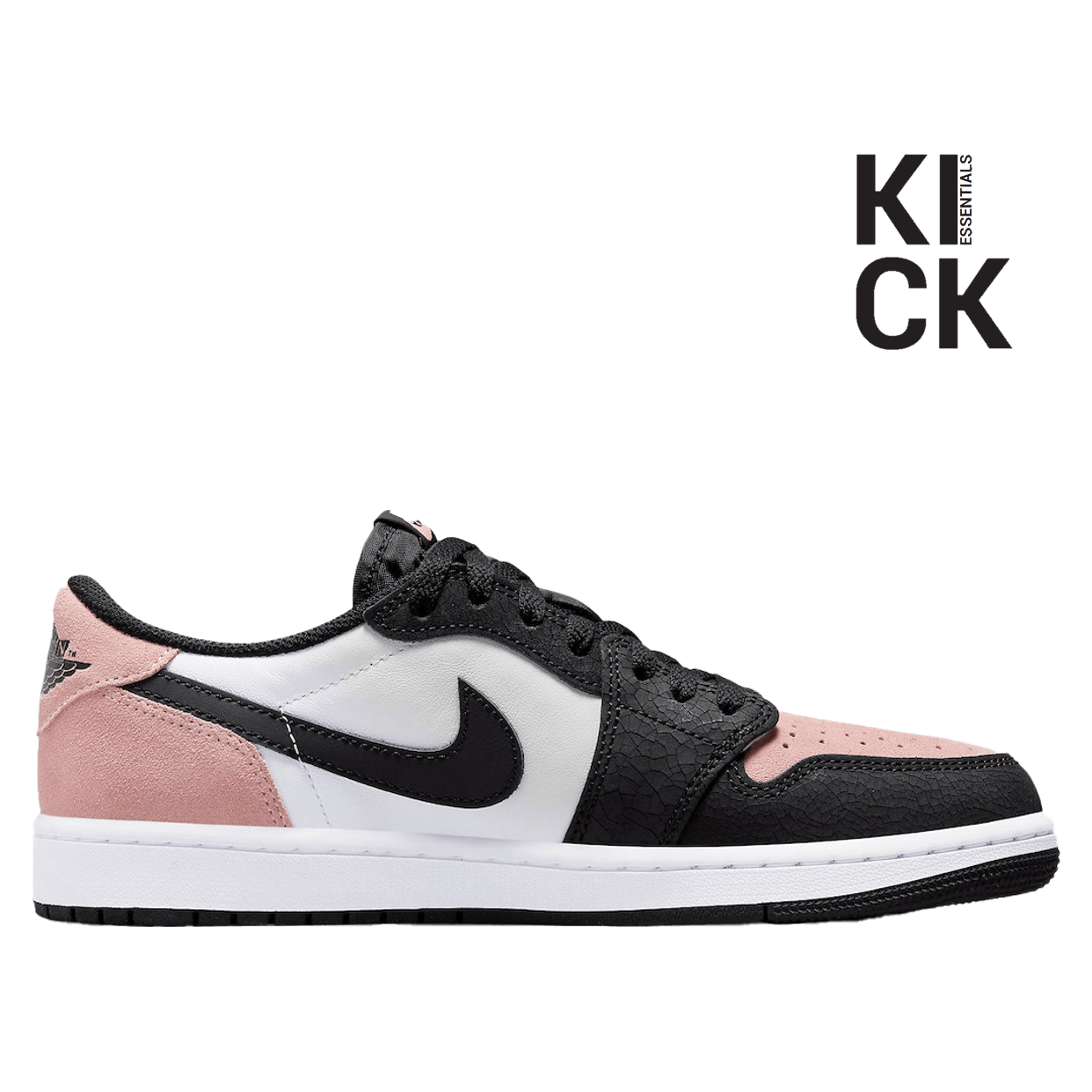 AIR JORDAN 1 LOW (GS) 'BLEACHED CORAL'