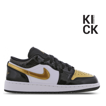 AIR JORDAN 1 LOW (GS) 'GOLD TOE'