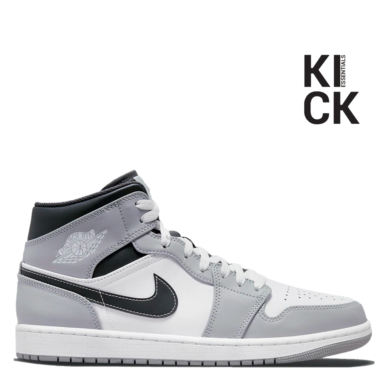 AIR JORDAN 1 MID 'LIGHT SMOKE GREY ANTHRACITE'