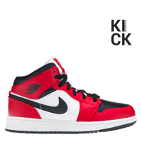 AIR JORDAN 1 MID (GS) 'CHICAGO BLACK TOE'