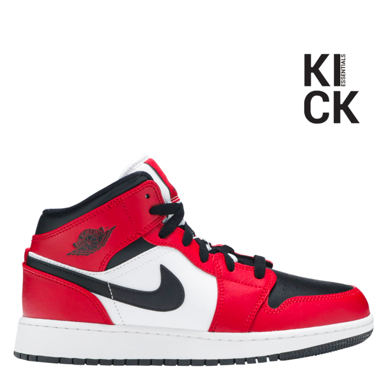 AIR JORDAN 1 MID (GS) 'CHICAGO BLACK TOE'