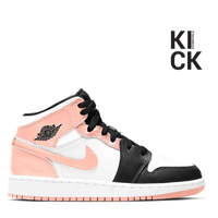 AIR JORDAN 1 MID (GS) 'CRIMSON TINT TOE'