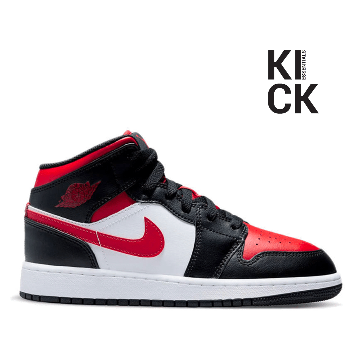 AIR JORDAN 1 MID (GS) 'FIRE RED'