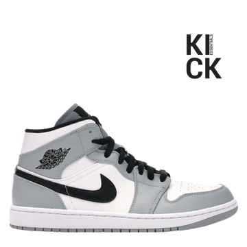 AIR JORDAN 1 MID 'LIGHT SMOKE GREY'