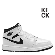 AIR JORDAN 1 MID (GS) 'WHITE BLACK'