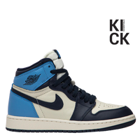 AIR JORDAN 1 RETRO HIGH OG (GS) 'OBSIDIAN UNC'