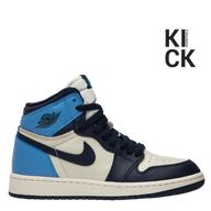 AIR JORDAN 1 RETRO HIGH OG (GS) 'OBSIDIAN UNC'