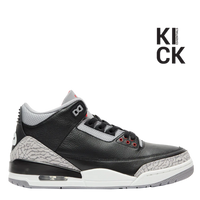 AIR JORDAN 3 RETRO 'BLACK CEMENT REIMAGINED (2024)'