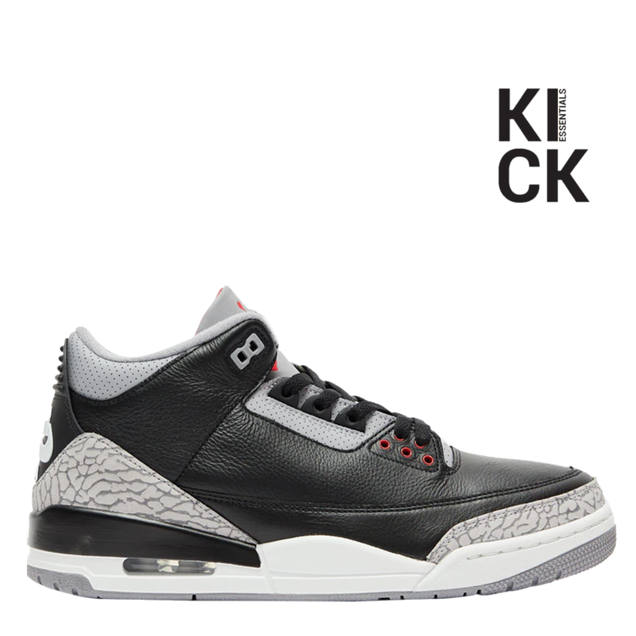 AIR JORDAN 3 RETRO 'BLACK CEMENT REIMAGINED (2024)'