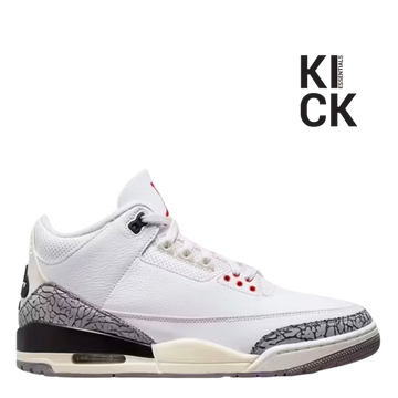 AIR JORDAN 3 RETRO (GS) 'WHITE CEMENT REIMAGINED'