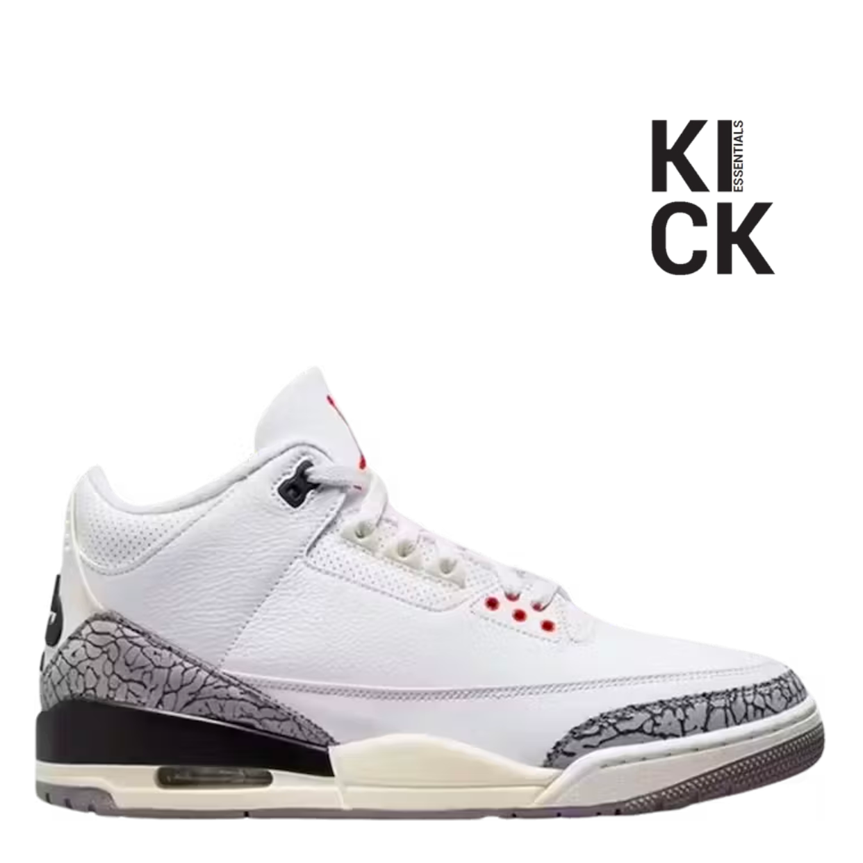 AIR JORDAN 3 RETRO (GS) 'WHITE CEMENT REIMAGINED'