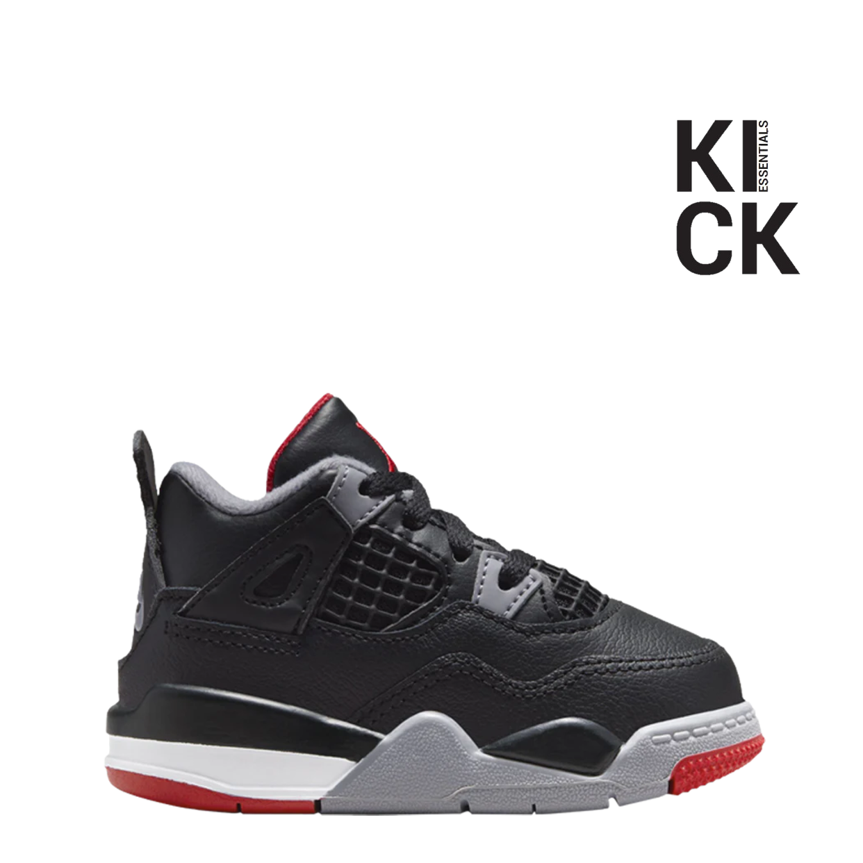 AIR JORDAN 4 RETRO (TD) 'BRED REIMAGINED'