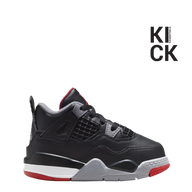 AIR JORDAN 4 RETRO (TD) 'BRED REIMAGINED'