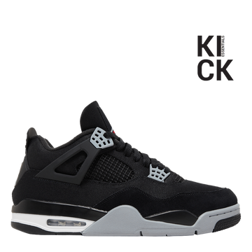 AIR JORDAN 4 RETRO 'BLACK CANVAS'