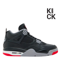 AIR JORDAN 4 RETRO (GS) 'BRED REIMAGINED'