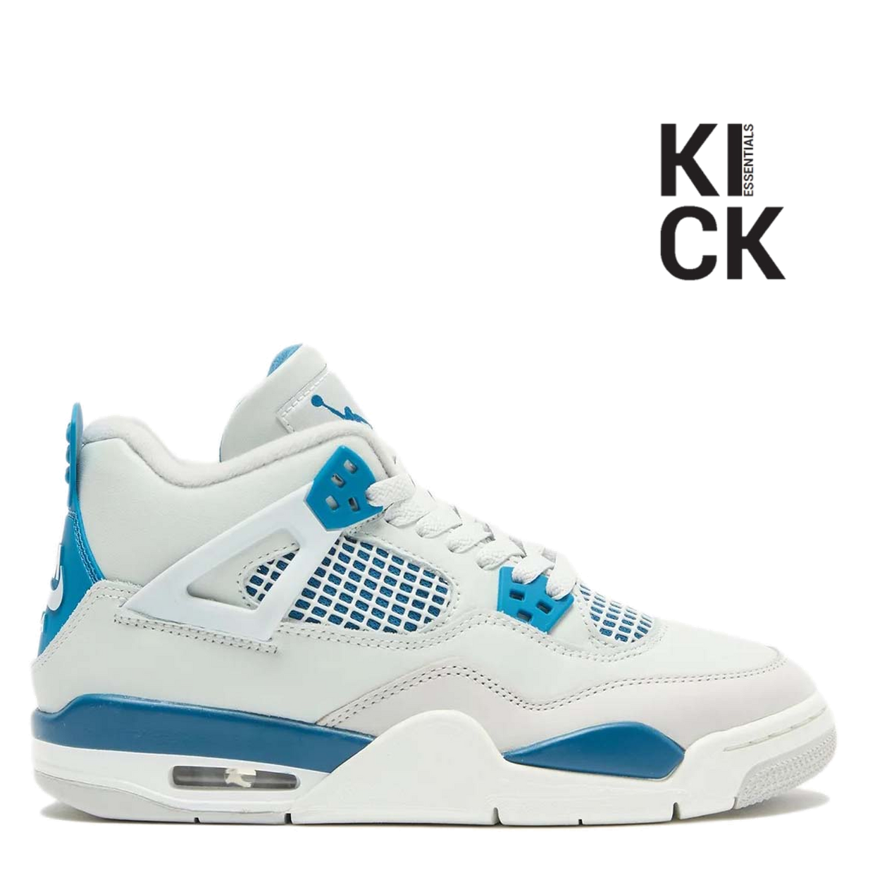 AIR JORDAN 4 RETRO (GS) 'MILITARY BLUE (2024)'