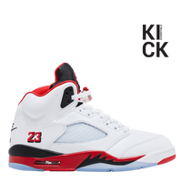 AIR JORDAN 5 RETRO 'FIRE RED BLACK TONGUE (2025)'